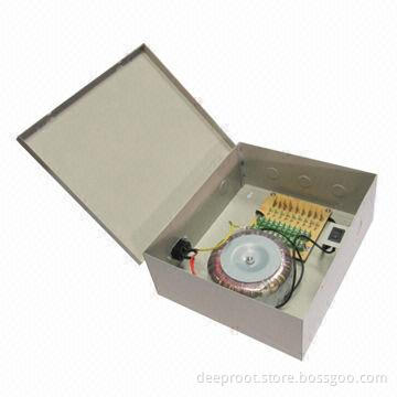 24V AC 10A 9-channel Output Centralized CCTV Power Supply with 240W Maximum Output Power